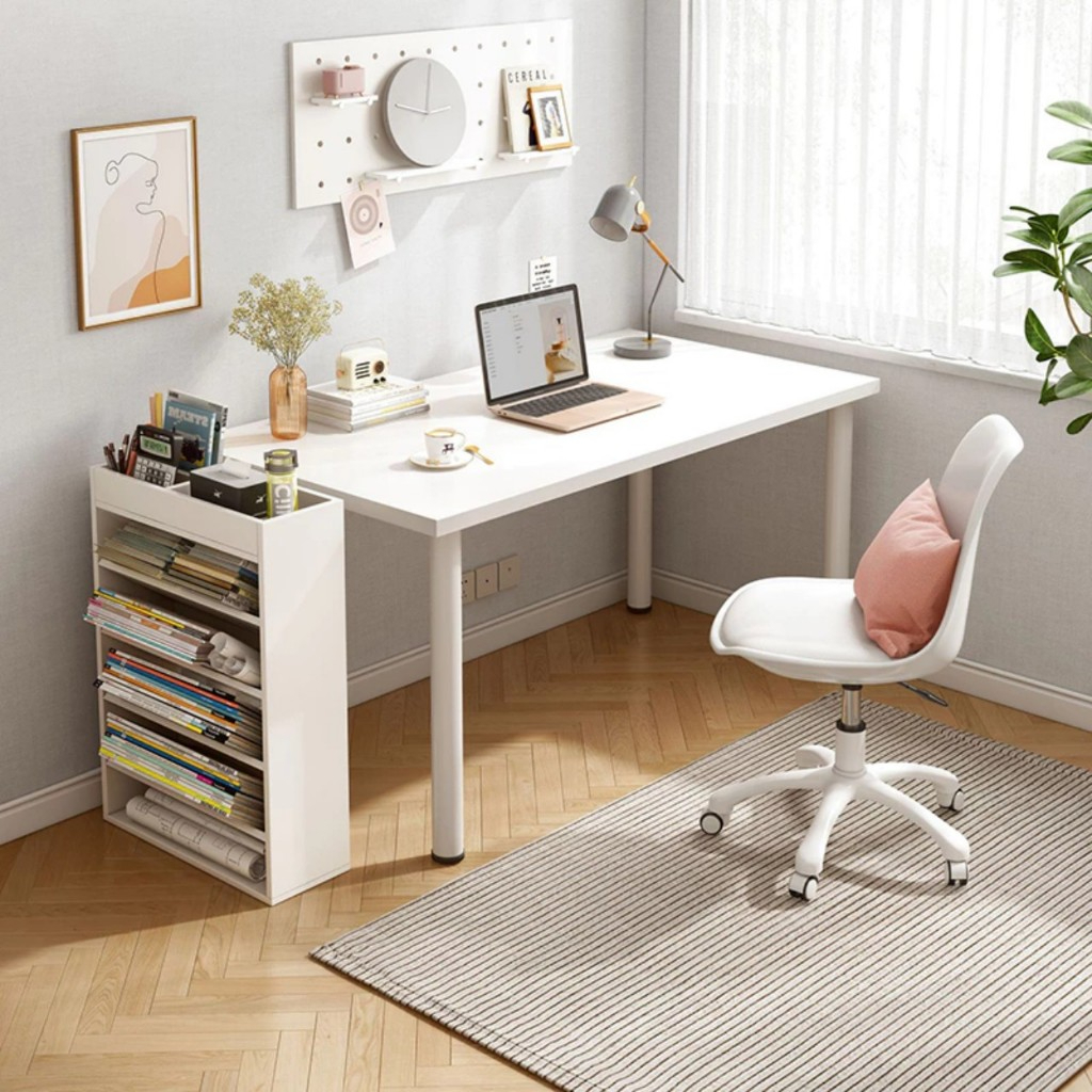 Bàn khung sắt kết hợp mặt gỗ