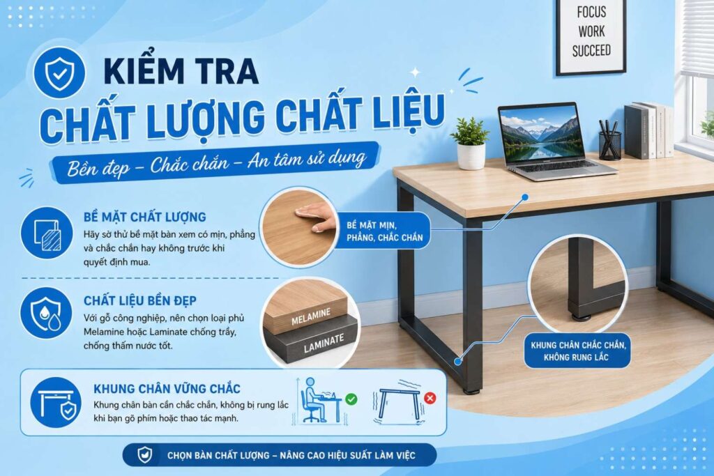 bàn làm việc hiện đại