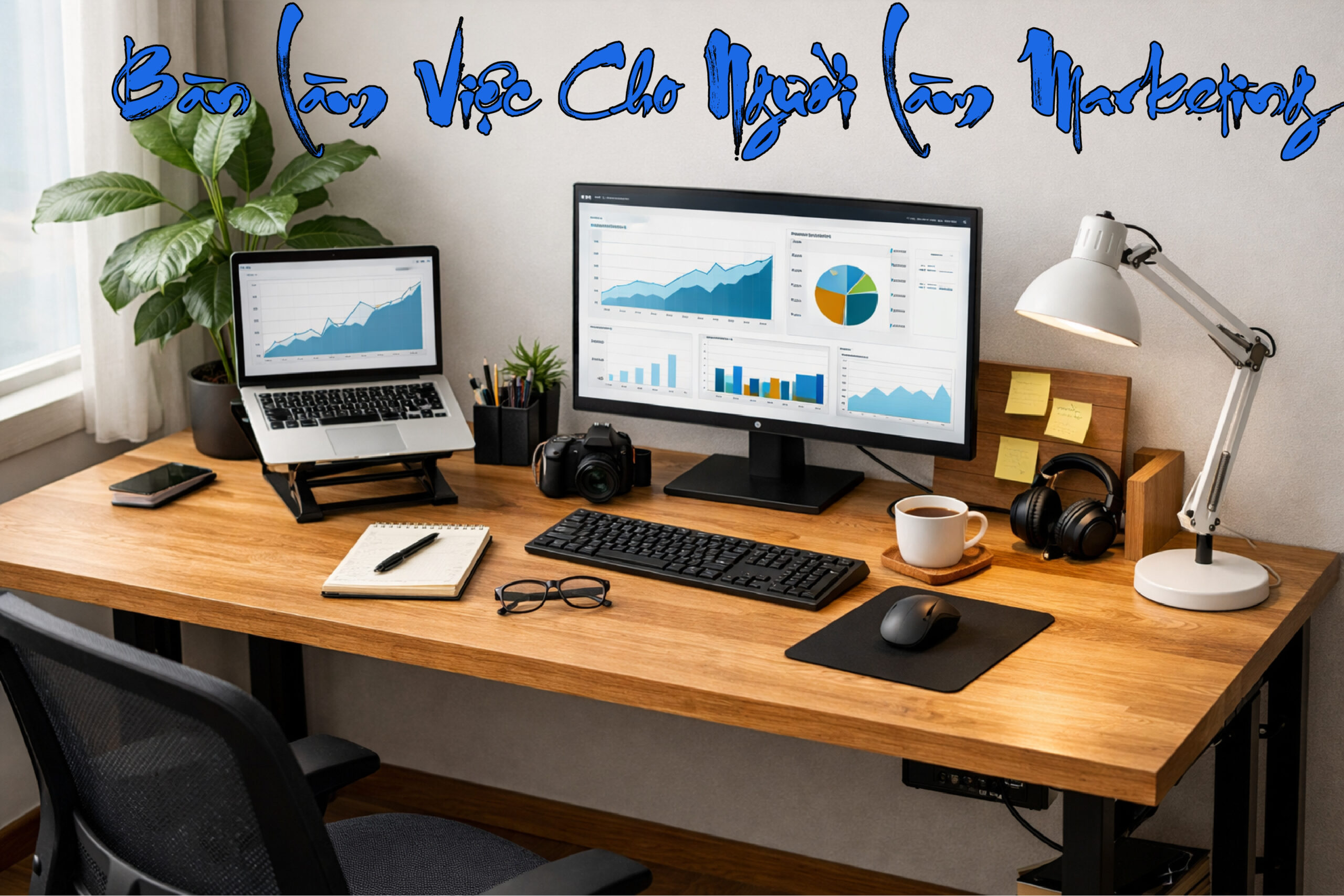 Bàn Làm Việc Cho Người Làm Marketing Giúp Tăng ROI