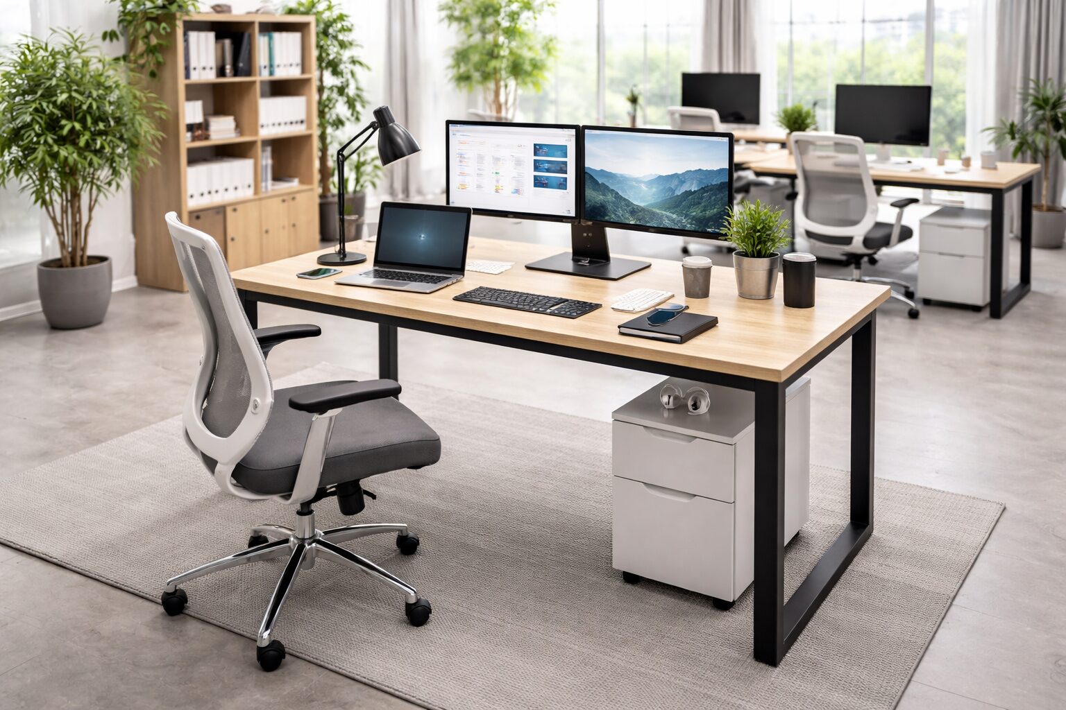 Bàn Làm Việc Cho Văn Phòng – Tăng Hiệu Suất Làm Việc