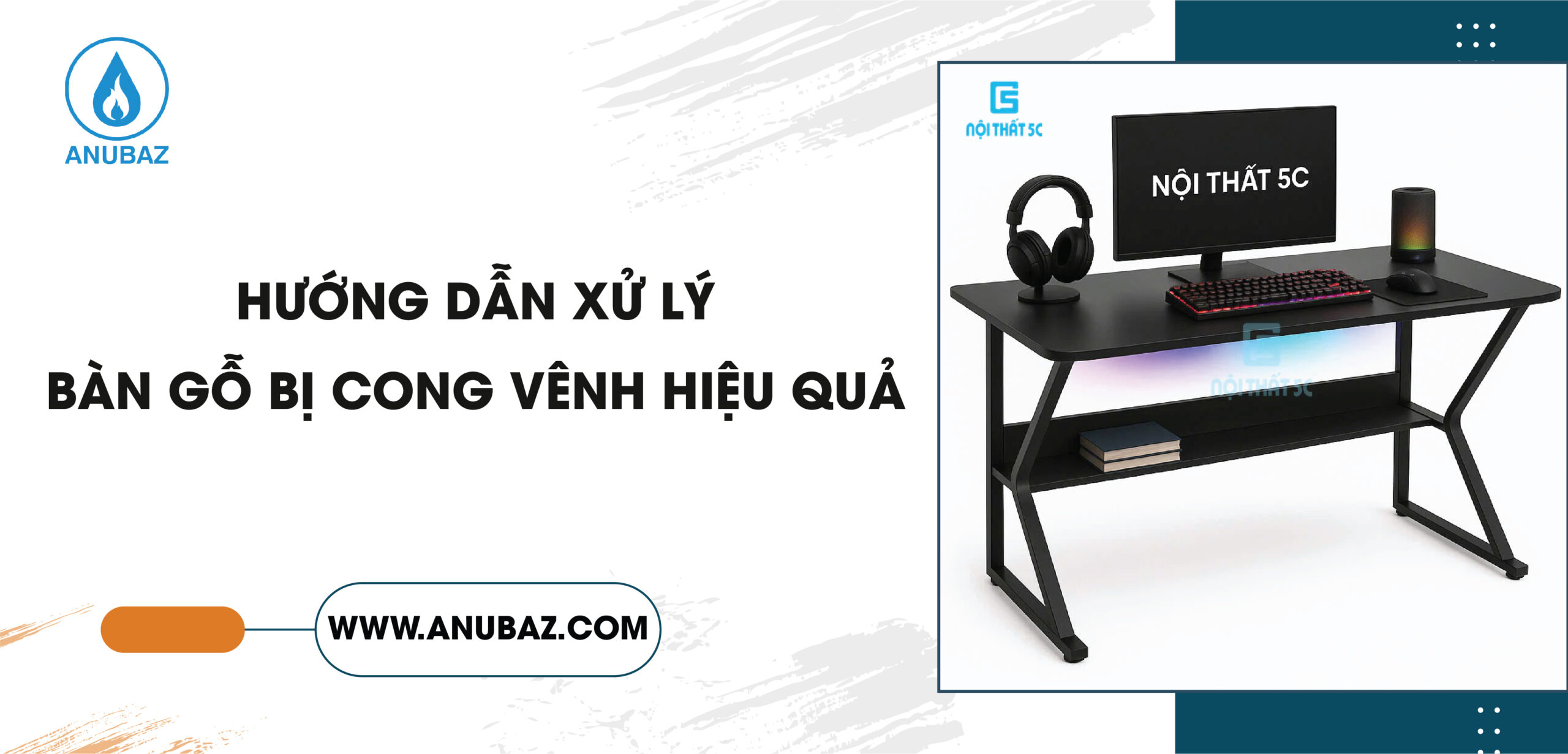 Hướng Dẫn Xử Lý Bàn Gỗ Bị Cong Vênh Hiệu Quả