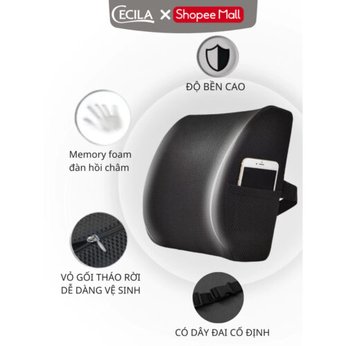 gối tựa lưng văn phòng