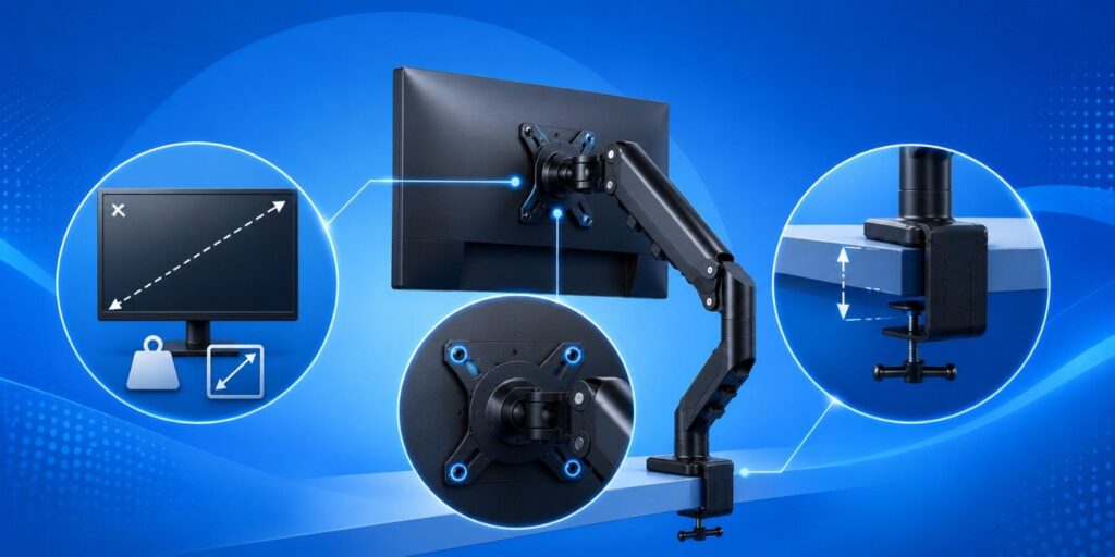 Kinh nghiệm chọn mua giá treo màn hình máy tính